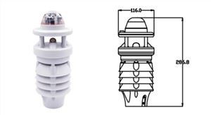 Estació de control de la qualitat de l'aire ambiental RS485