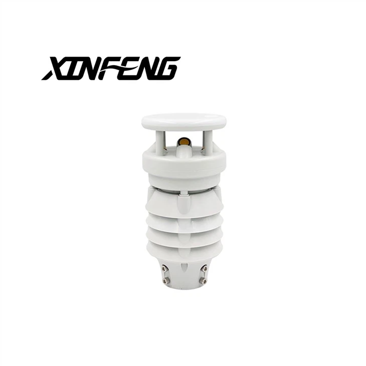 XF800 RS485 Transmissors de direcció del vent Sensor de temperatura i humitat Soroll PM2,5 PM10